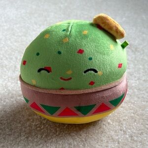 Squishmallows Gideon Guacamole and Chips Plush Toy Green Stuffed Toy 5”